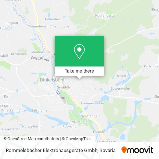 Rommelsbacher Elektrohausgeräte Gmbh map