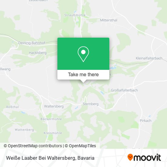 Карта Weiße Laaber Bei Waltersberg