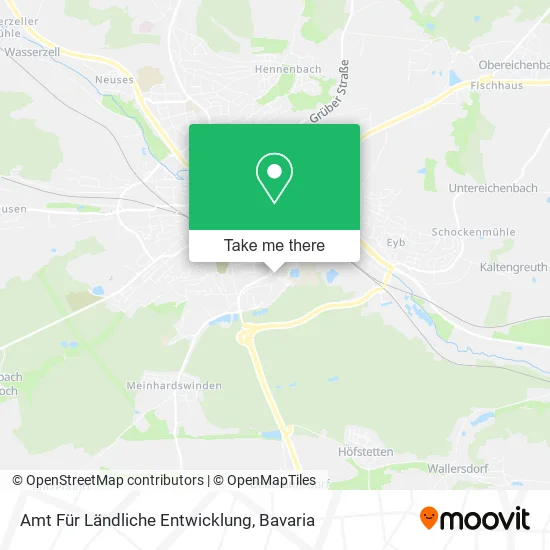 Карта Amt Für Ländliche Entwicklung