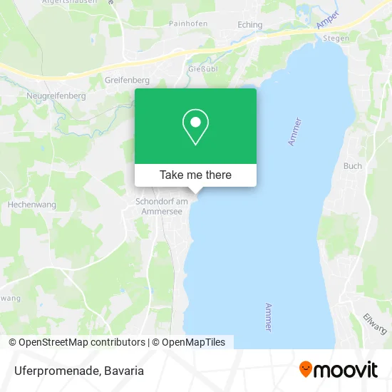 Карта Uferpromenade