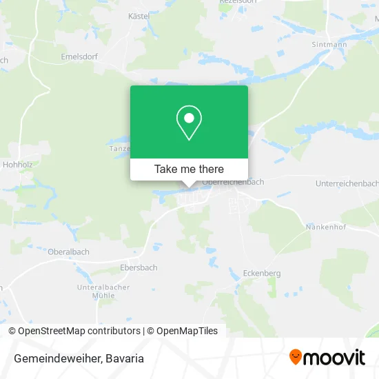 Карта Gemeindeweiher