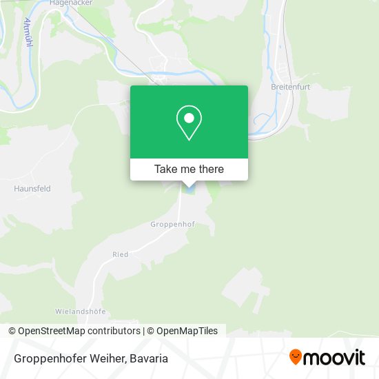 Карта Groppenhofer Weiher