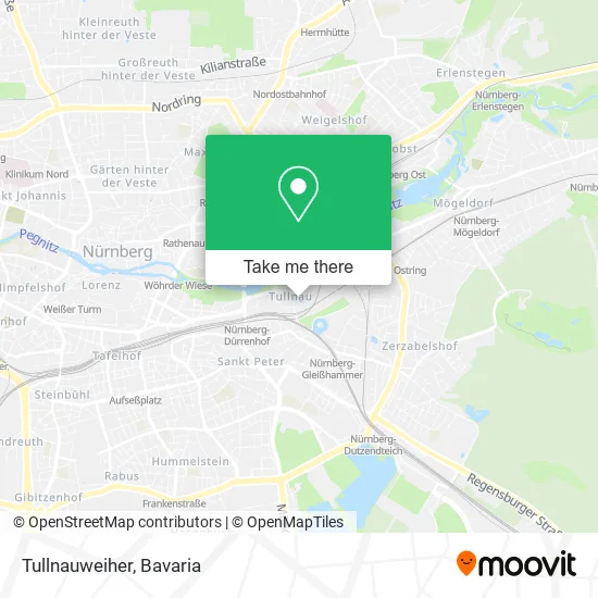 Карта Tullnauweiher