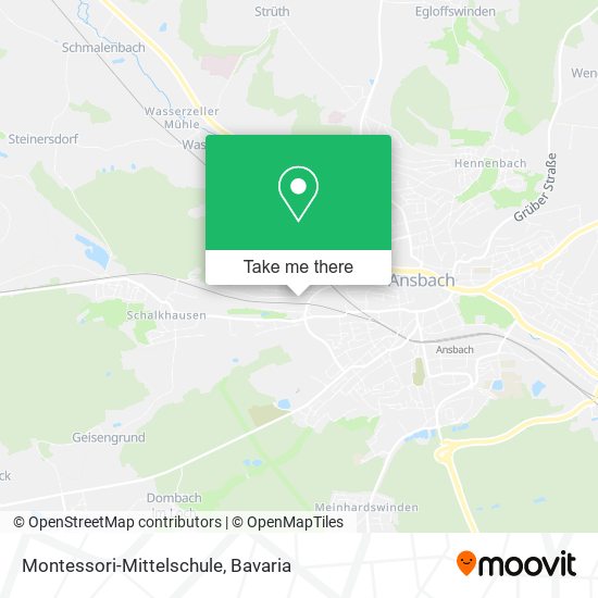 Montessori-Mittelschule map