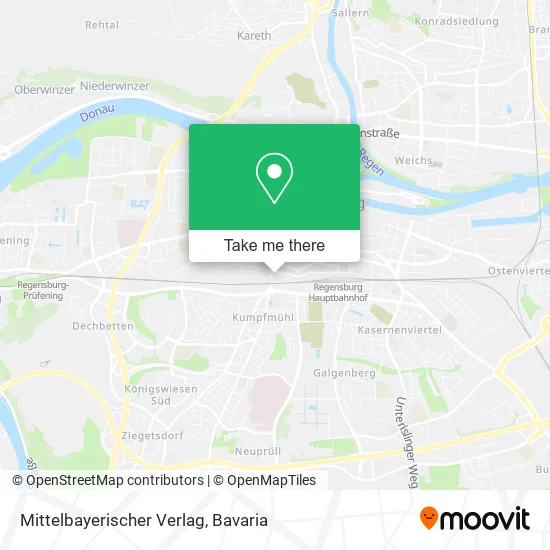 Карта Mittelbayerischer Verlag