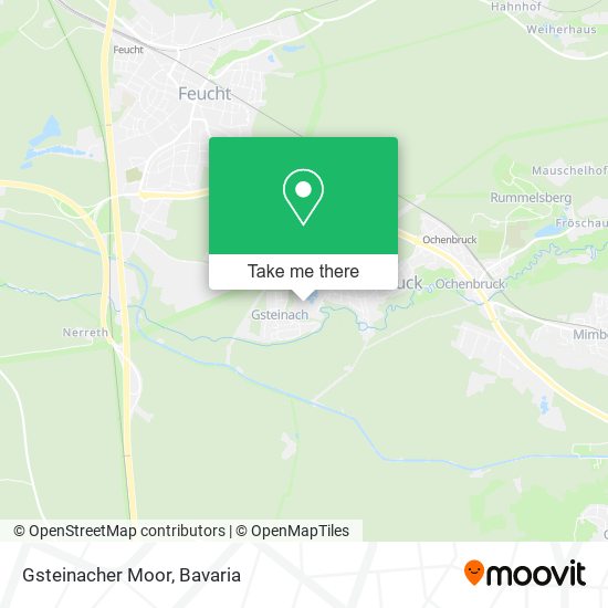 Gsteinacher Moor map