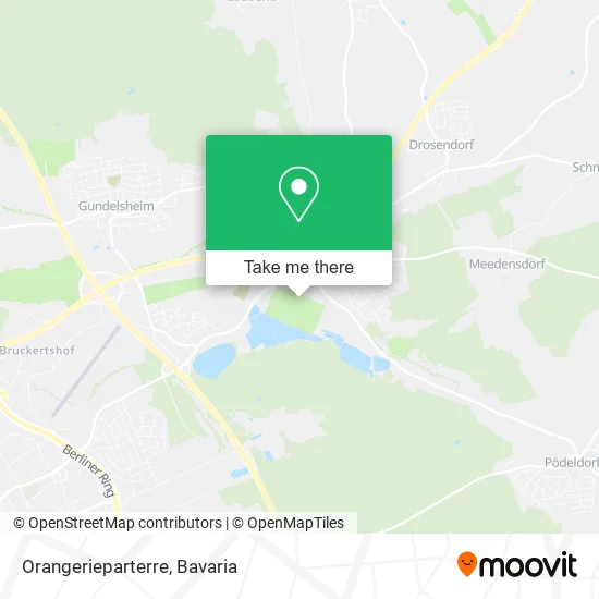 Карта Orangerieparterre