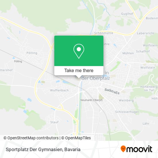 Sportplatz Der Gymnasien map