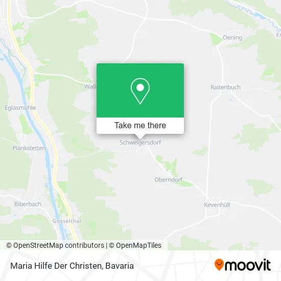 Карта Maria Hilfe Der Christen