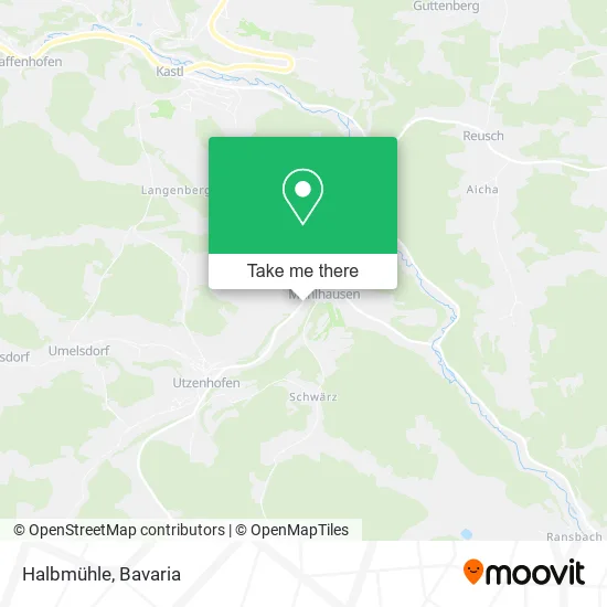 Карта Halbmühle