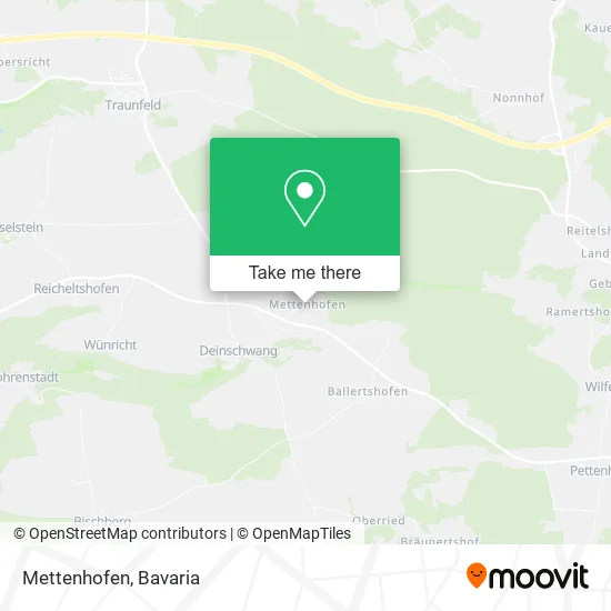 Карта Mettenhofen