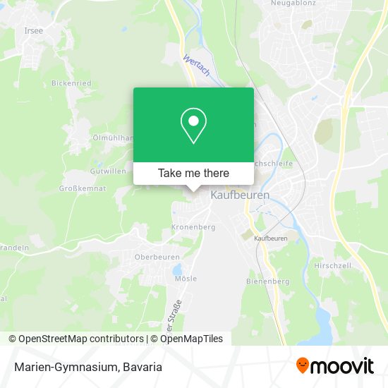Marien-Gymnasium map