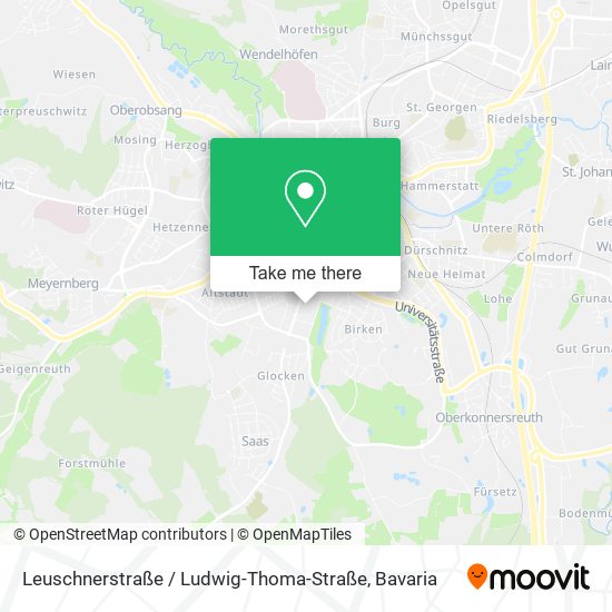 Leuschnerstraße / Ludwig-Thoma-Straße map