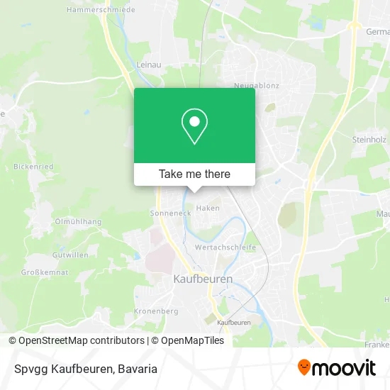 Карта Spvgg Kaufbeuren