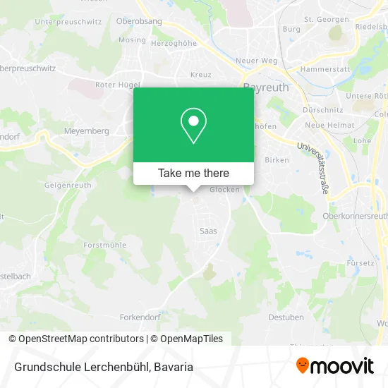 Карта Grundschule Lerchenbühl