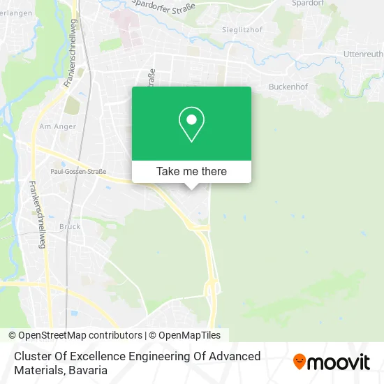 Карта Cluster Of Excellence Engineering Of Advanced Materials