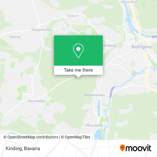 Карта Kinding