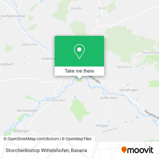 Storchenbiotop Wittelshofen map