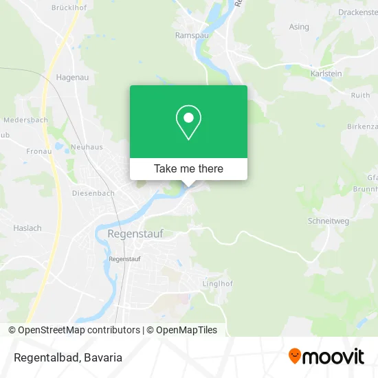 Карта Regentalbad