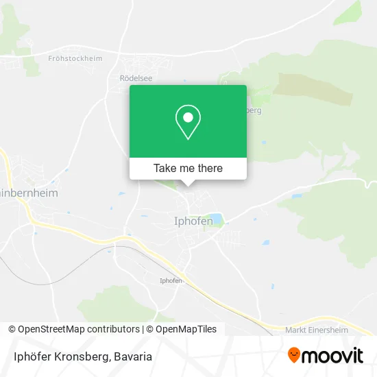 Карта Iphöfer Kronsberg