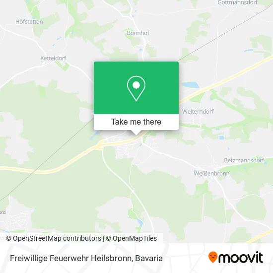 Карта Freiwillige Feuerwehr Heilsbronn