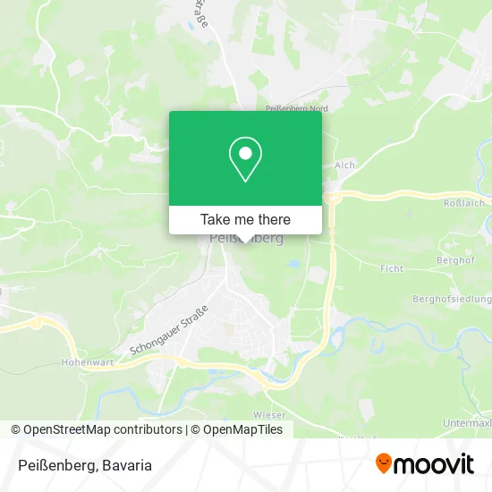 Карта Peißenberg