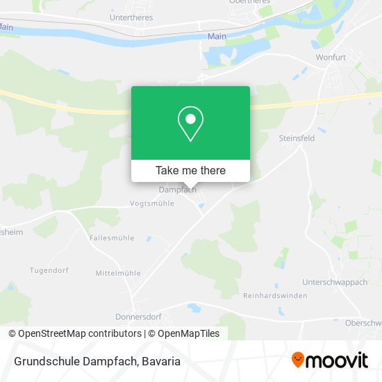 Grundschule Dampfach map