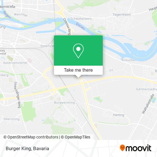 Burger King map