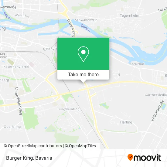 Карта Burger King