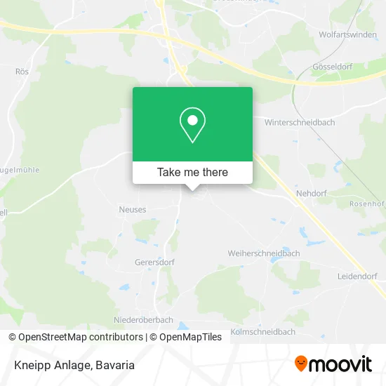 Карта Kneipp Anlage