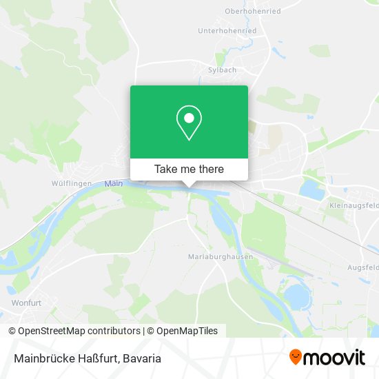 Mainbrücke Haßfurt map