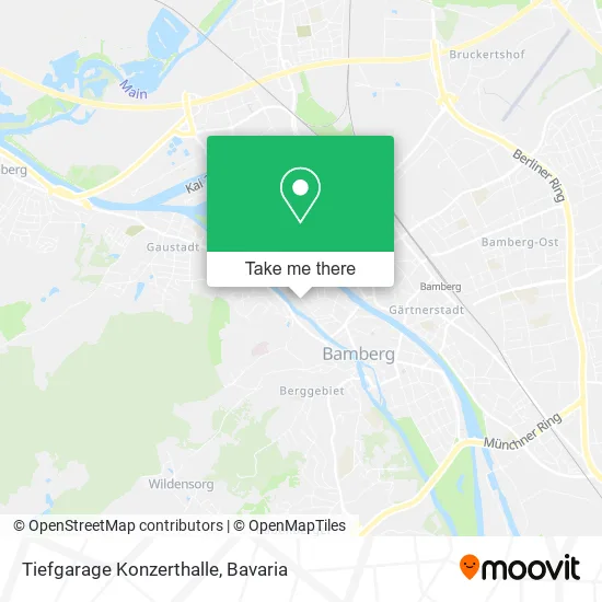 Карта Tiefgarage Konzerthalle