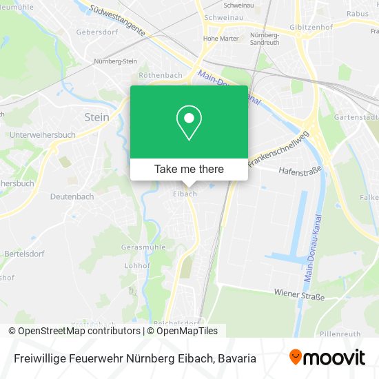 Карта Freiwillige Feuerwehr Nürnberg Eibach