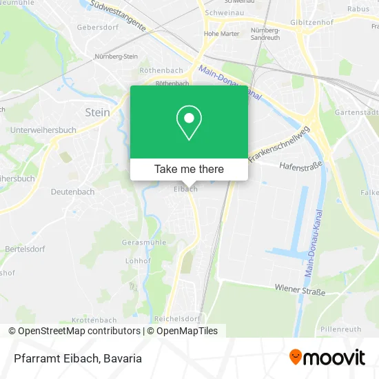 Pfarramt Eibach map