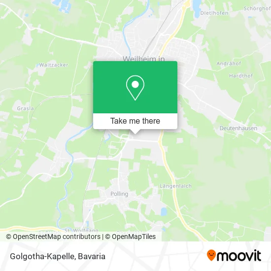 Карта Golgotha-Kapelle
