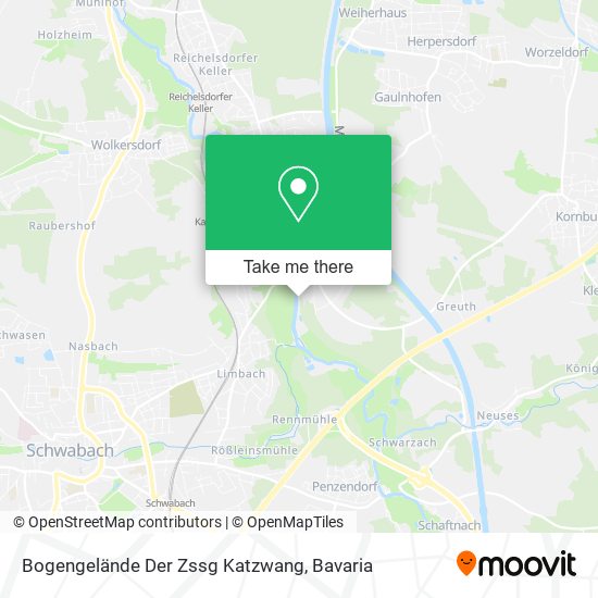 Bogengelände Der Zssg Katzwang map