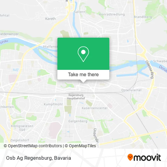 Карта Osb Ag Regensburg