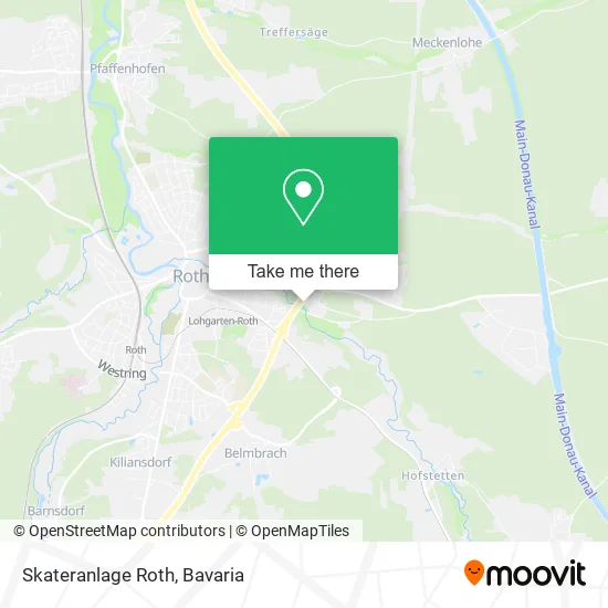 Карта Skateranlage Roth