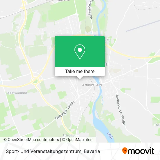 Карта Sport- Und Veranstaltungszentrum