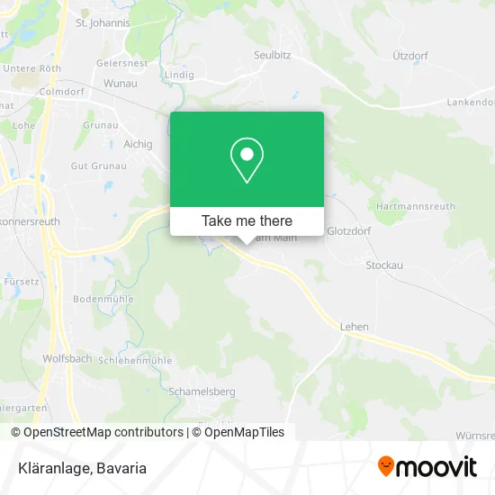 Карта Kläranlage