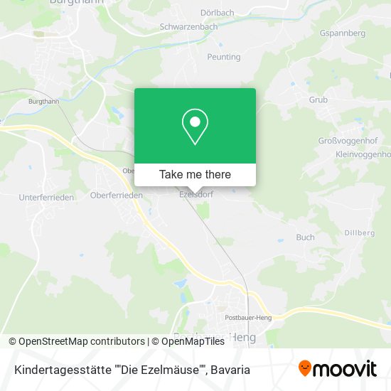 Kindertagesstätte ""Die Ezelmäuse"" map