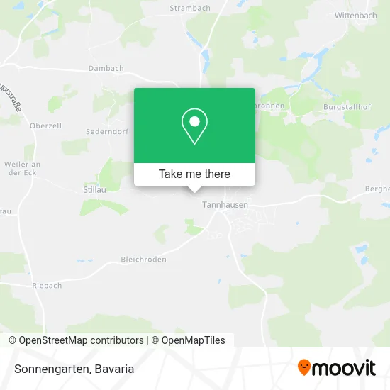Карта Sonnengarten