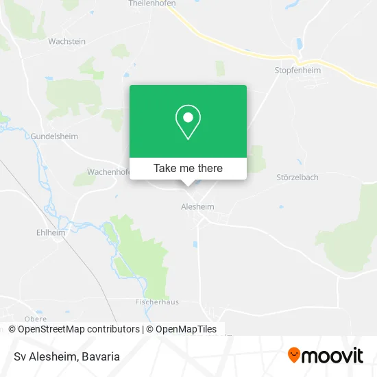 Карта Sv Alesheim