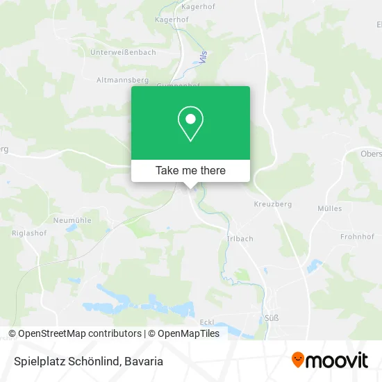 Карта Spielplatz Schönlind