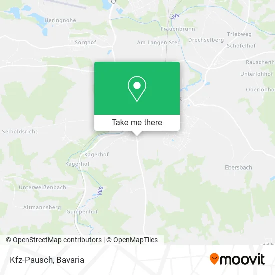 Карта Kfz-Pausch