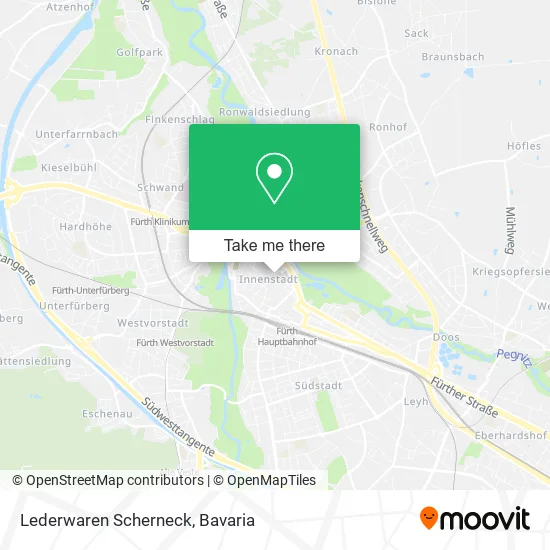 Карта Lederwaren Scherneck