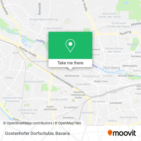 Карта Gostenhofer Dorfschulze