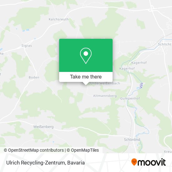 Ulrich Recycling-Zentrum map