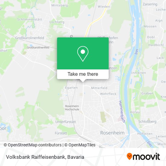 Volksbank Raiffeisenbank map