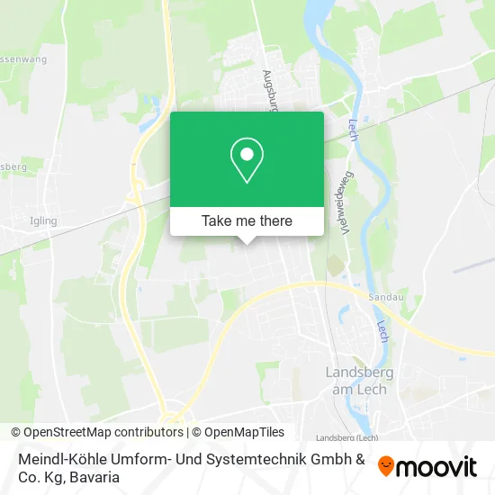 Карта Meindl-Köhle Umform- Und Systemtechnik Gmbh & Co. Kg